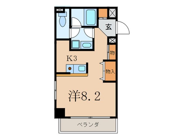 クリ－ンホ－ムツルオカの物件間取画像